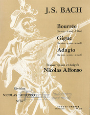Bourrée, Gigue, Adagio: Revision Nicolas Alfonso, No. 16